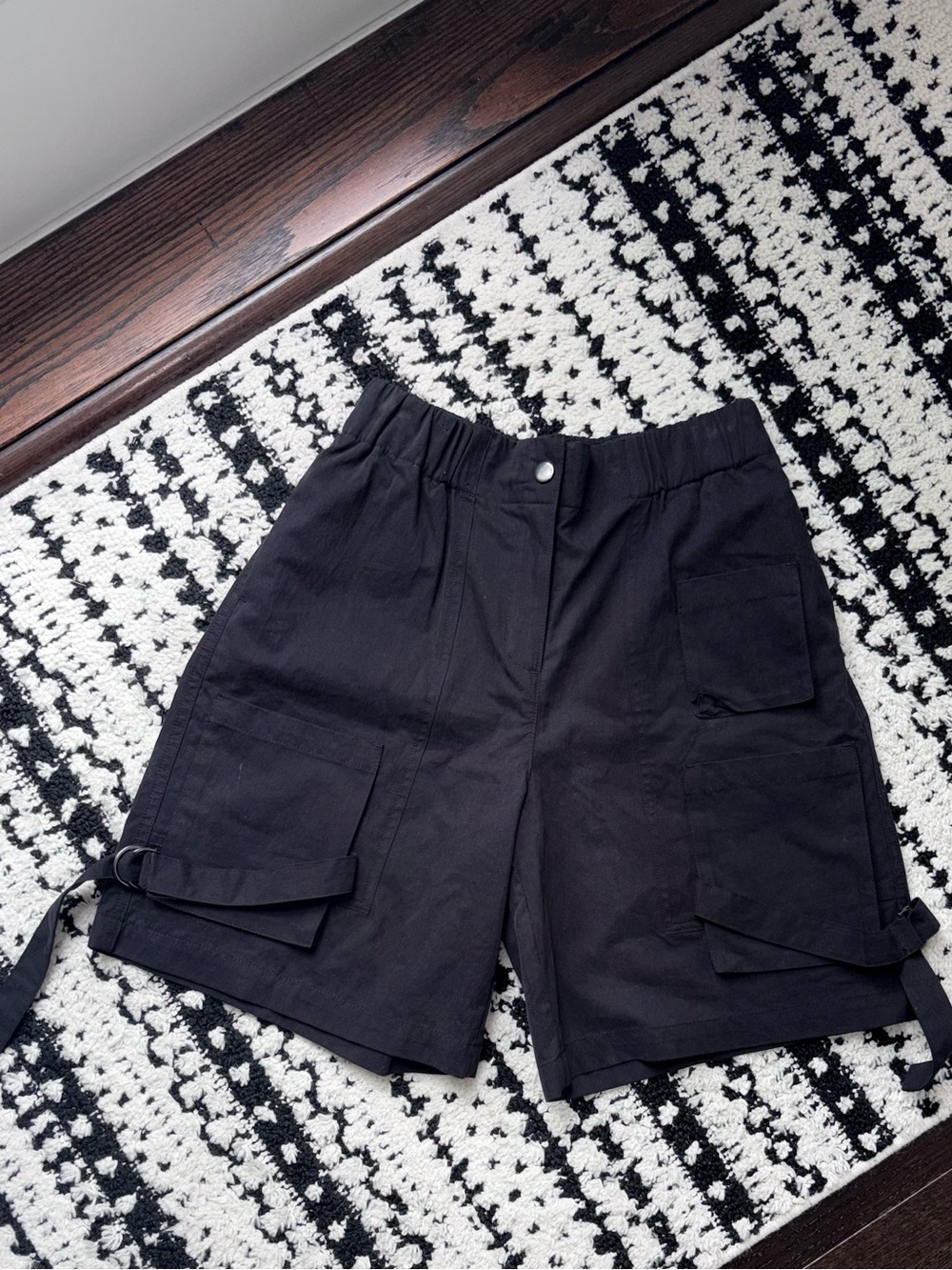 Oak + Fort Cotton Nylon Twill Cargo Shorts
